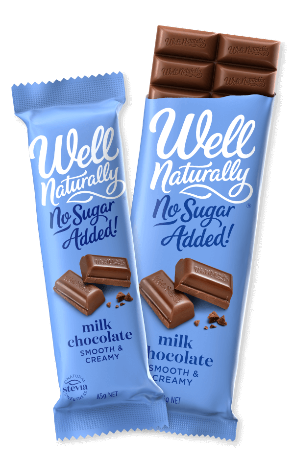 Well Naturally Chocolate With No Added Sugar